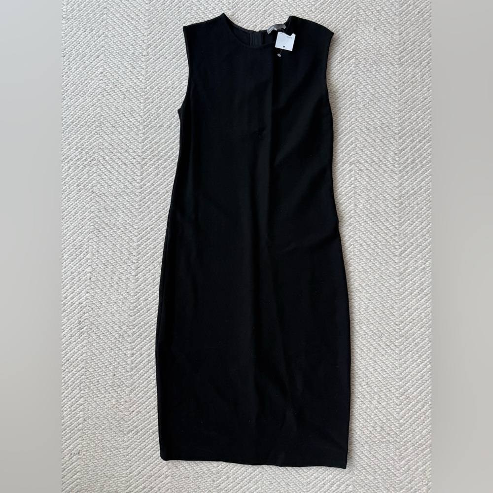 NWT Vince Black Sleeveless Dress sz S